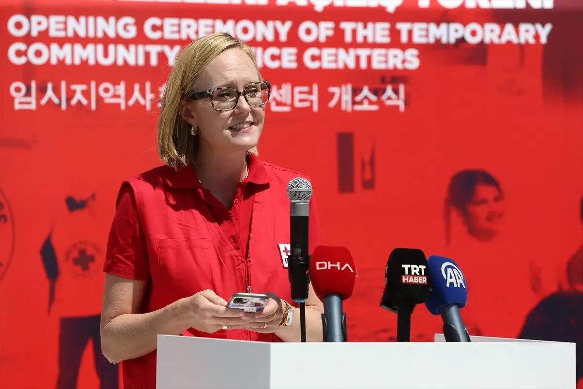 Türk Kızılay ve Kore Kızılhaçı Hatay\'da Toplumsal Hizmet Merkezi açtı