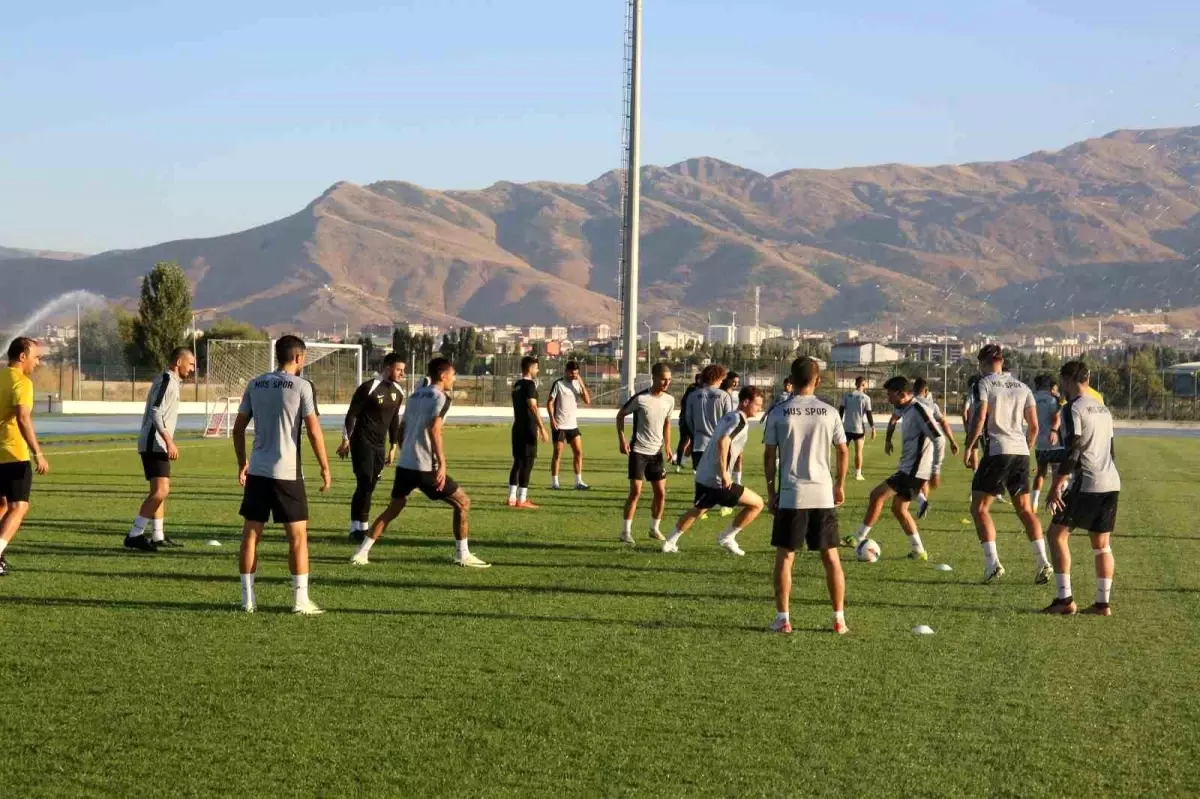 Muşspor FK, Kahramanmaraşspor maçı hazırlıklarına başladı