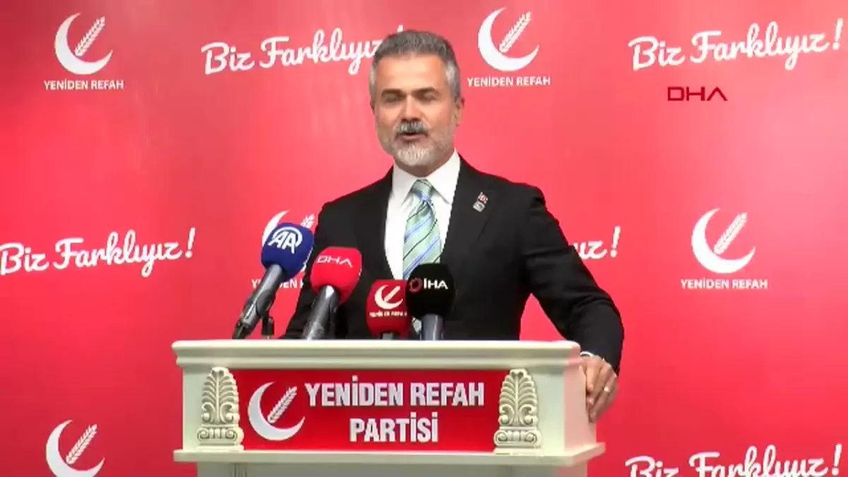 Yeniden Refah Partisi Genel Başkan Yardımcısı Suat Kılıç, Cumhurbaşkanı\'na yönelik hakareti kınadı