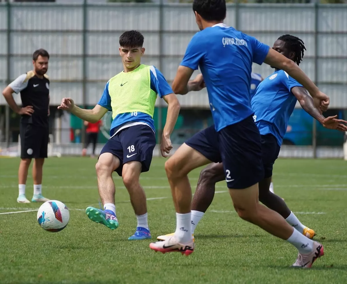 Çaykur Rizespor, Kasımpaşa maçı hazırlıklarına devam ediyor