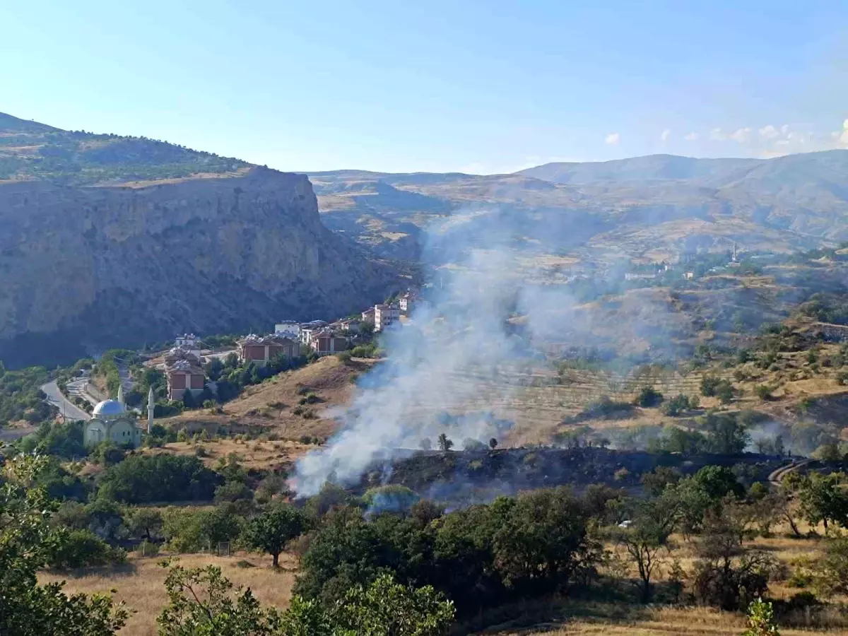 Tunceli\'de çıkan yangın kontrol altına alındı