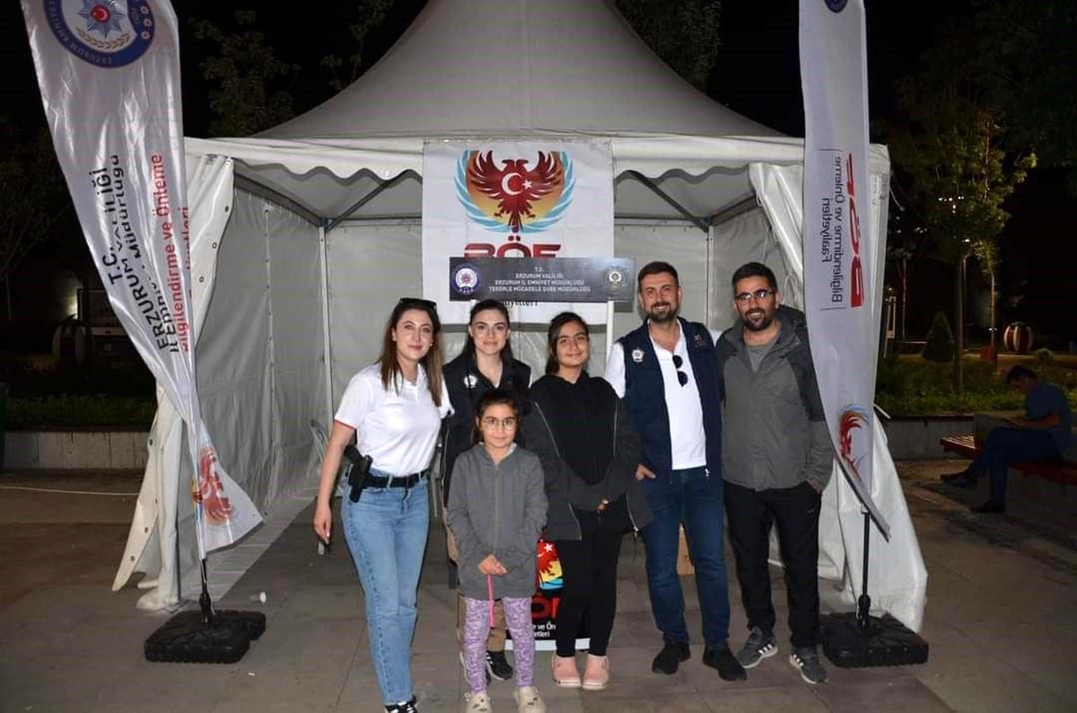 Erzurum\'da Terörle Mücadele Projesiyle Vatandaşlar Bilgilendirildi