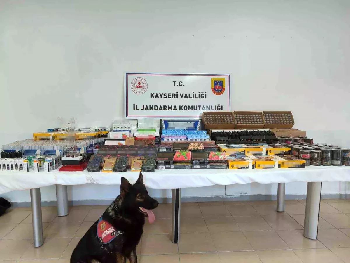 Kayseri\'de Kaçak Elektronik Sigara Operasyonu