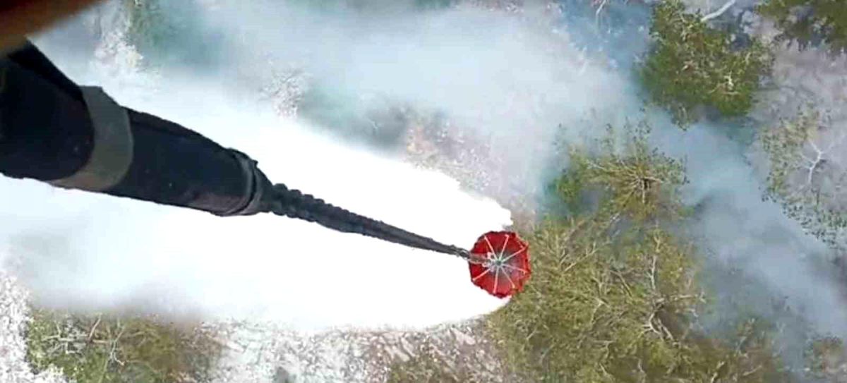 Kazdağı Milli Parkı\'nda Orman Yangını Çıktı