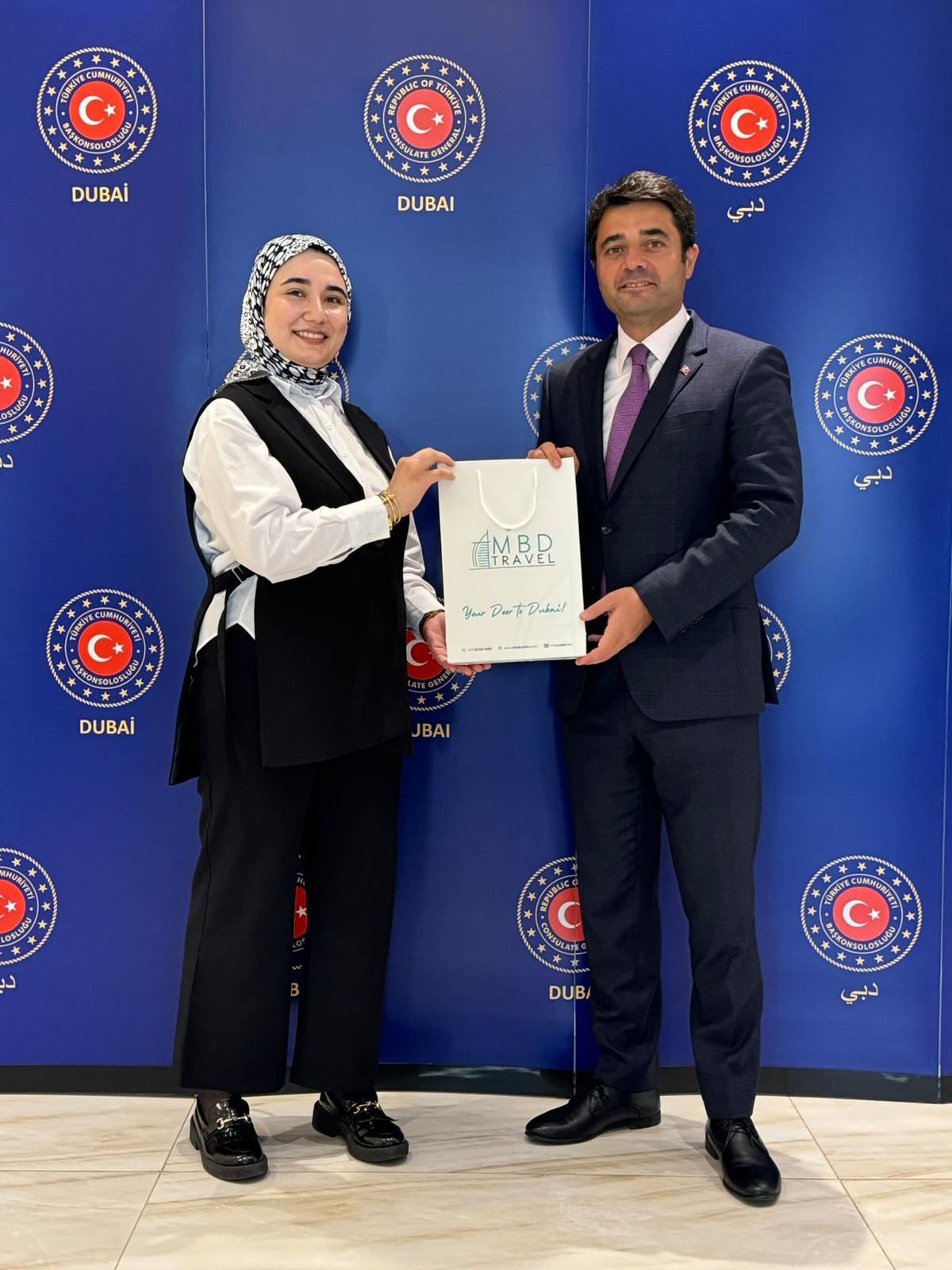MBD Travel, Dubai Başkonsolosu ile turizm ilişkilerini görüştü
