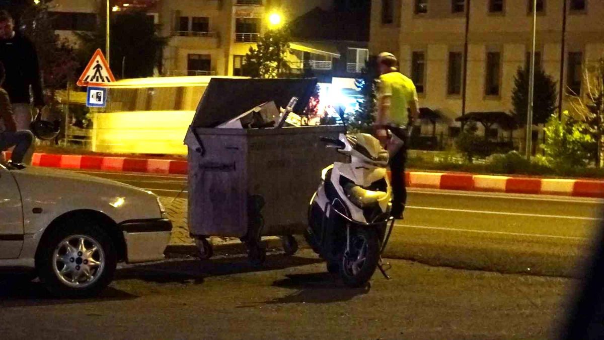 Tavşanlı\'da motosiklet kazası: 1 yaralı