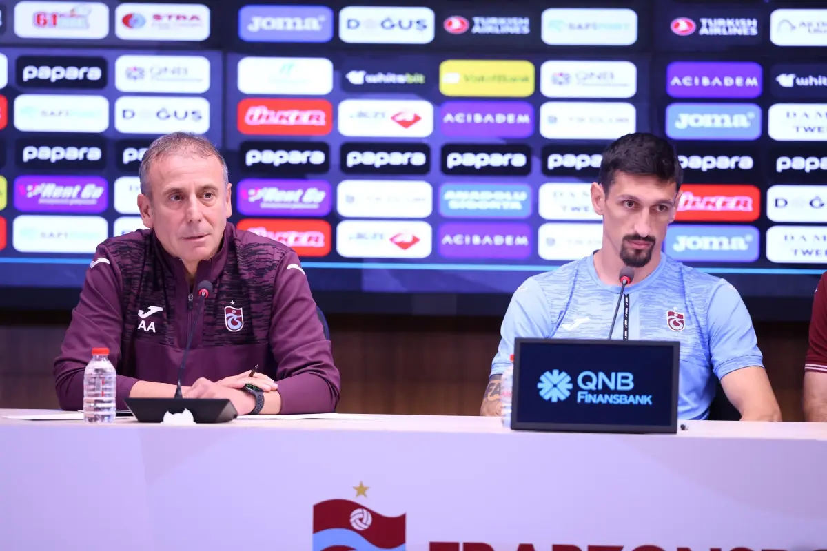 Trabzonspor Teknik Direktörü Abdullah Avcı: Yarın akşam en iyi şekilde maça hazır olmak istiyoruz