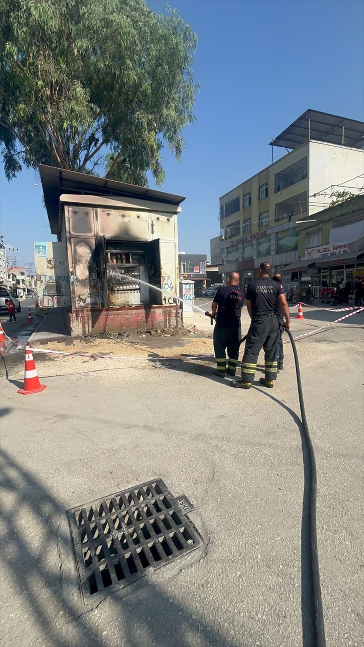 Adana\'da trafoda çıkan yangın söndürüldü