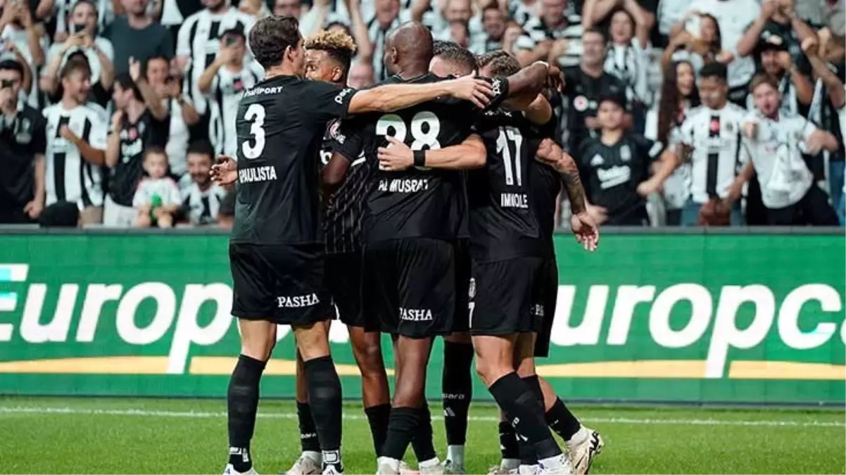 Beşiktaş, Lugano\'yu 5-1 yenerek UEFA Avrupa Ligi\'nde lig aşamasına kaldı