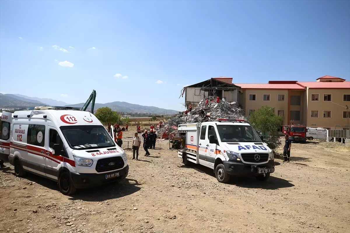 Bingöl\'de Deprem Saha Tatbikatı Gerçekleştirildi