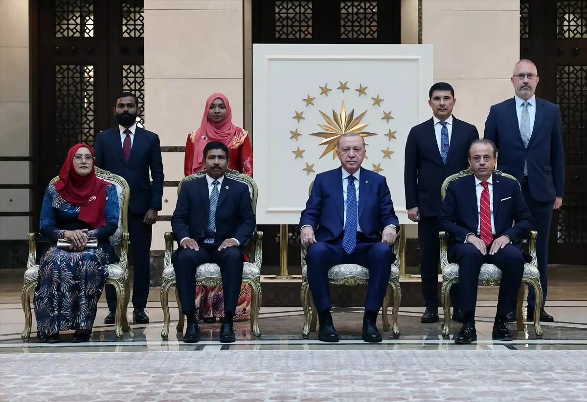 Büyükelçilerden Cumhurbaşkanı Erdoğan\'a güven mektubu