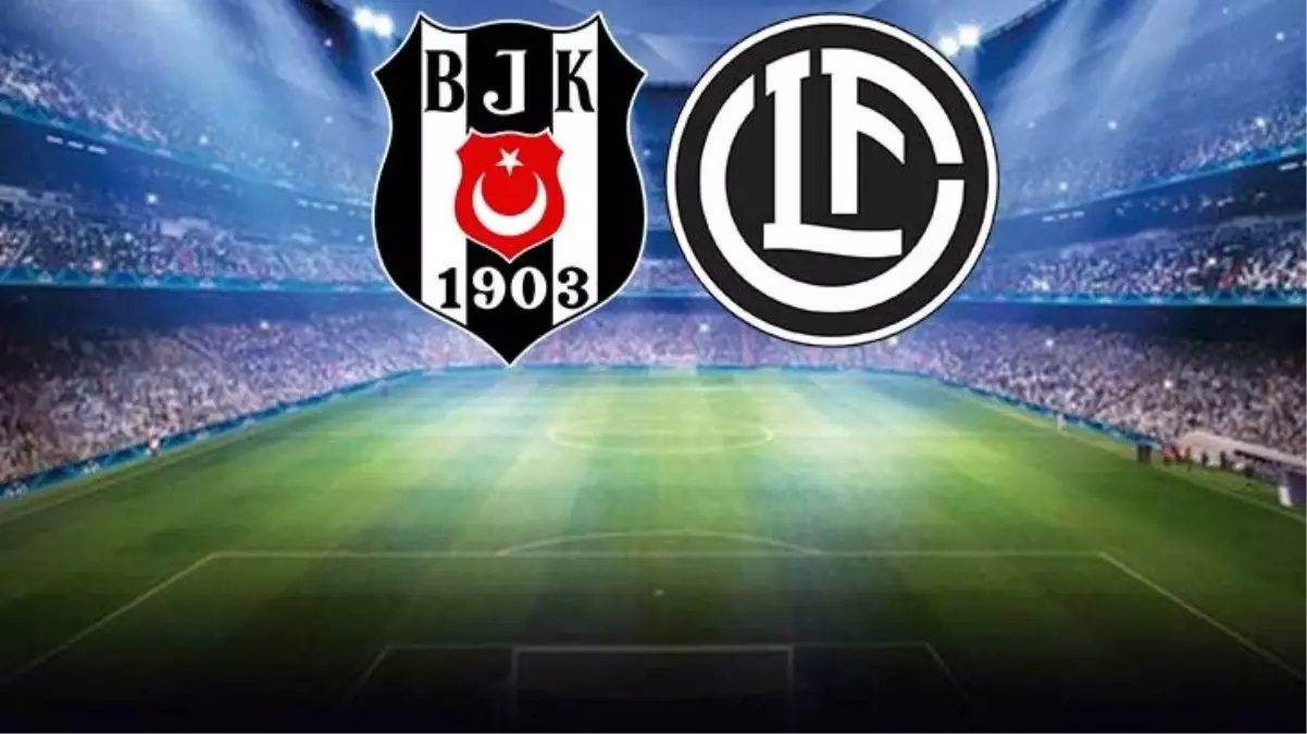 Canlı anlatım! Beşiktaş-Lugano maçında goller peş peşe