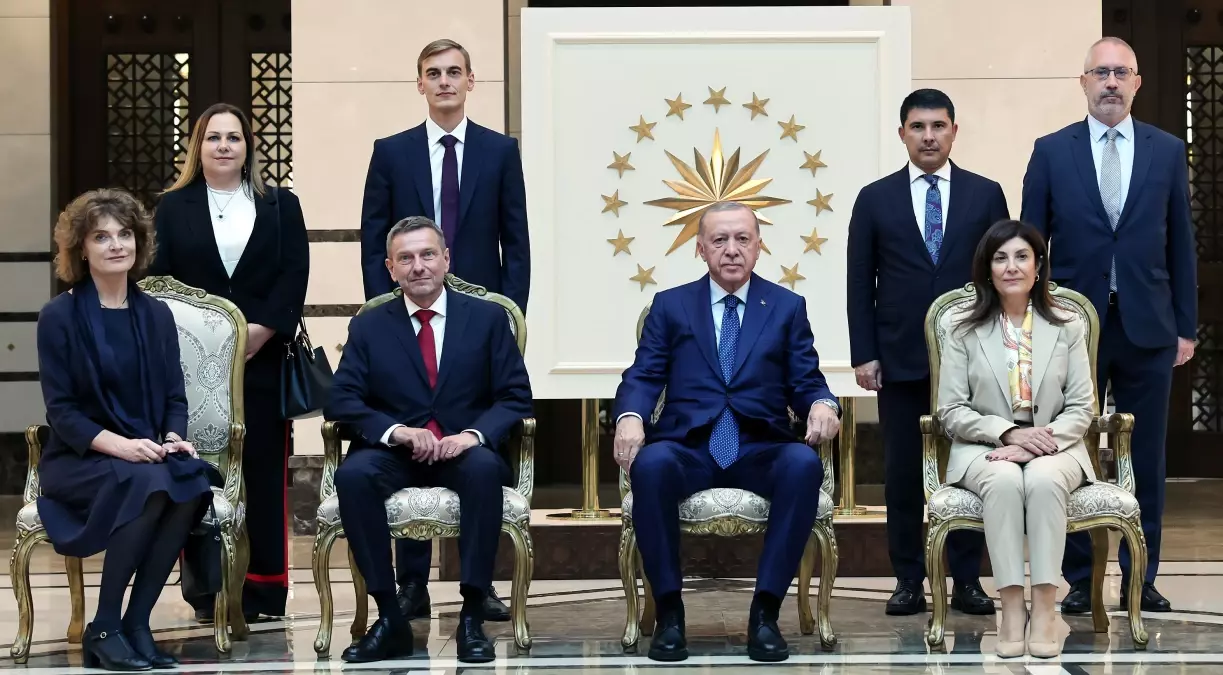 Cumhurbaşkanı Erdoğan, birçok ülkenin büyükelçilerinin güven mektuplarını kabul etti