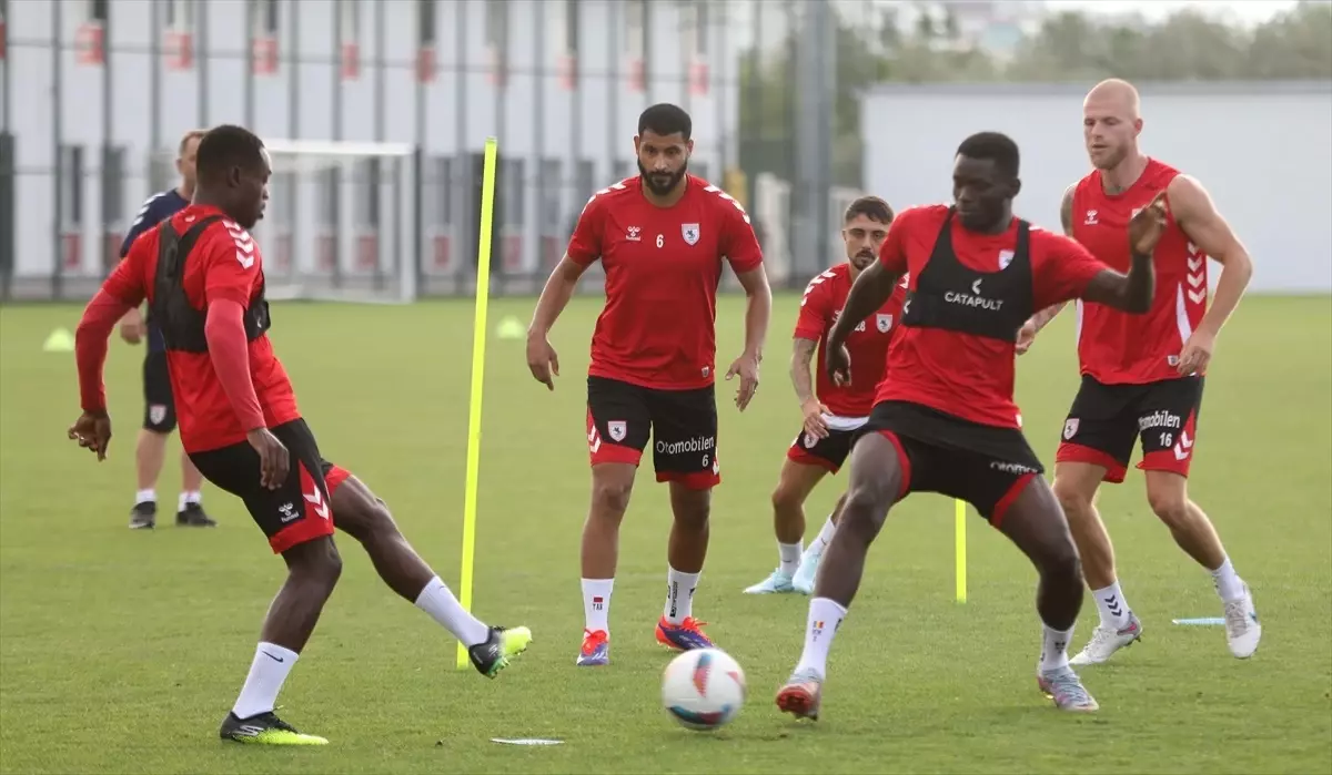 Samsunspor, Atakaş Hatayspor maçı hazırlıklarını sürdürdü