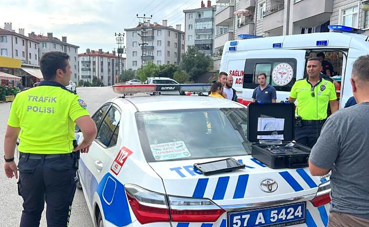 Sinop\'ta trafik kazasında 1 kişi yaralandı