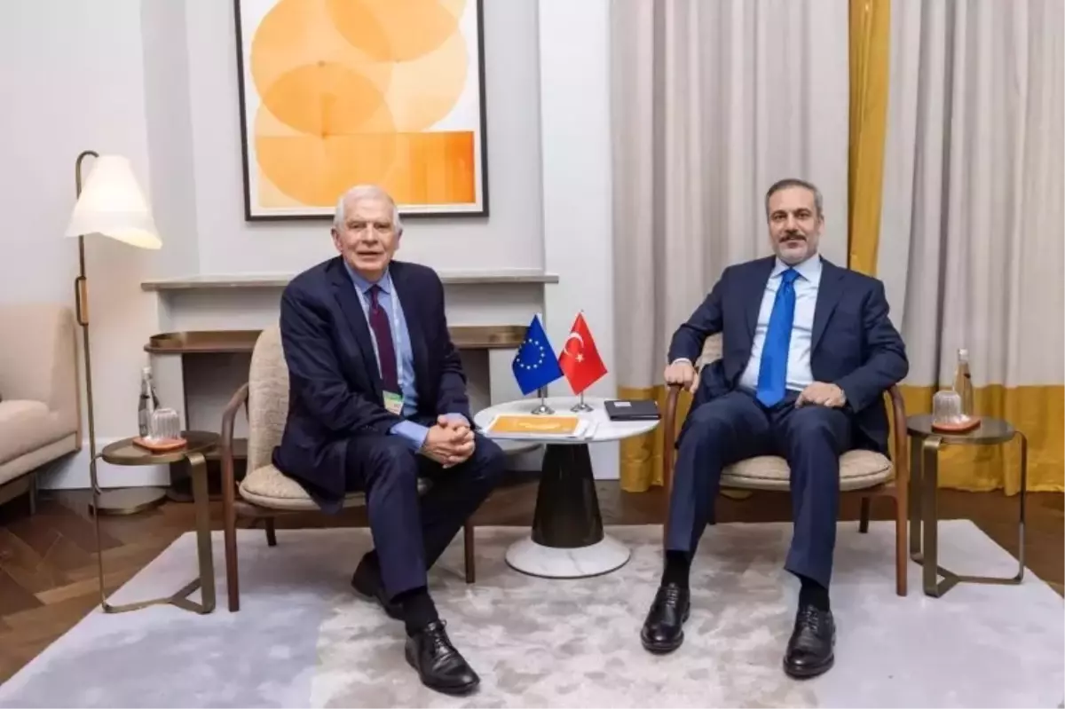 AB Dış İlişkiler ve Güvenlik Politikası Yüksek Temsilcisi Josep Borrell: Türkiye AB\'ye aday bir ülkedir ve öyle kalacaktır