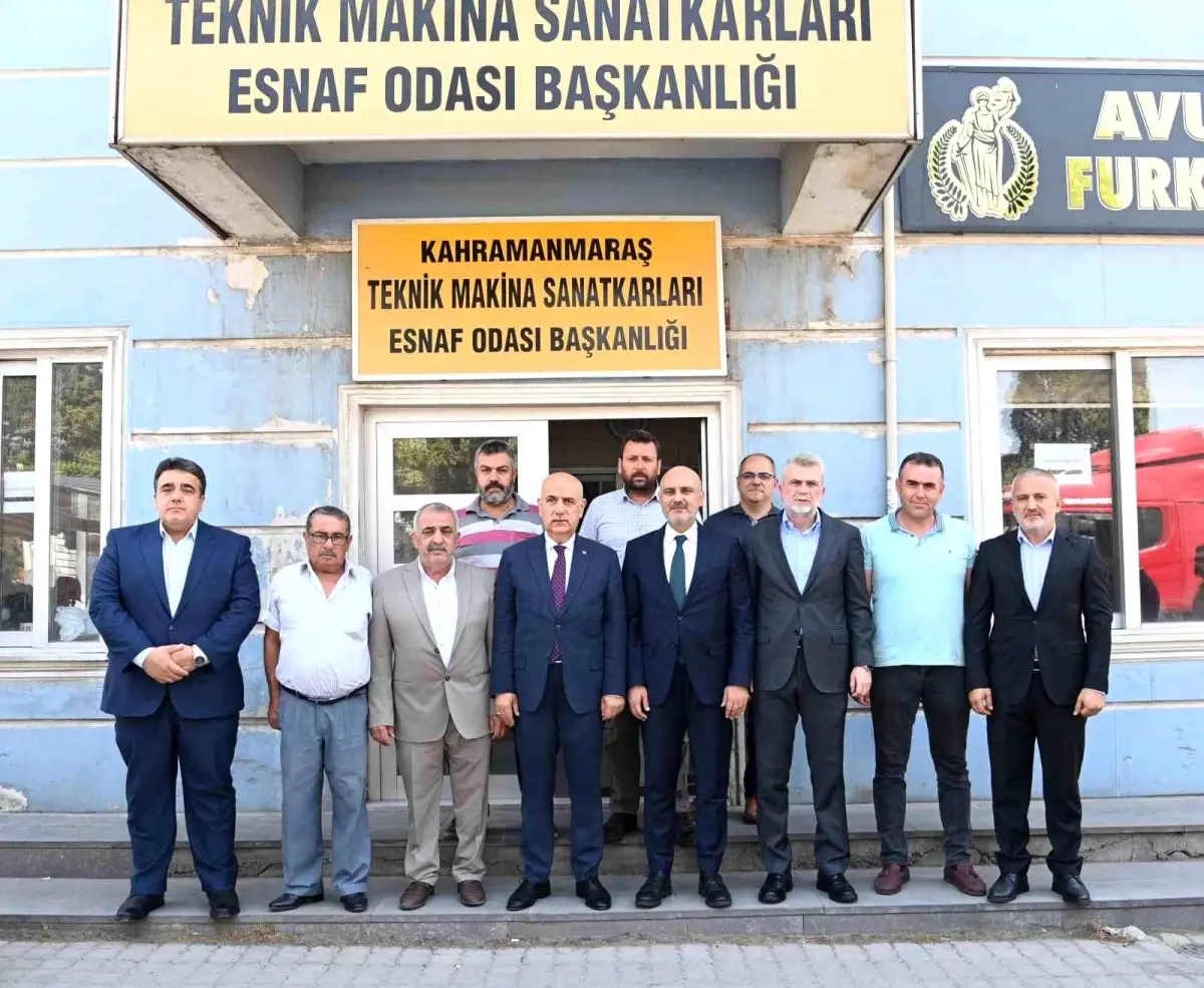 Kahramanmaraş Büyükşehir Belediye Başkanı Esnaf Ziyaretleri Yaptı