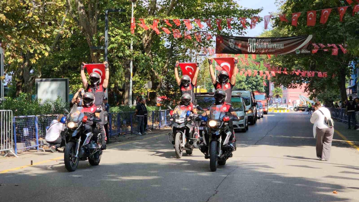 Zonguldak\'ta 30 Ağustos Zafer Bayramı Coşkuyla Kutlandı