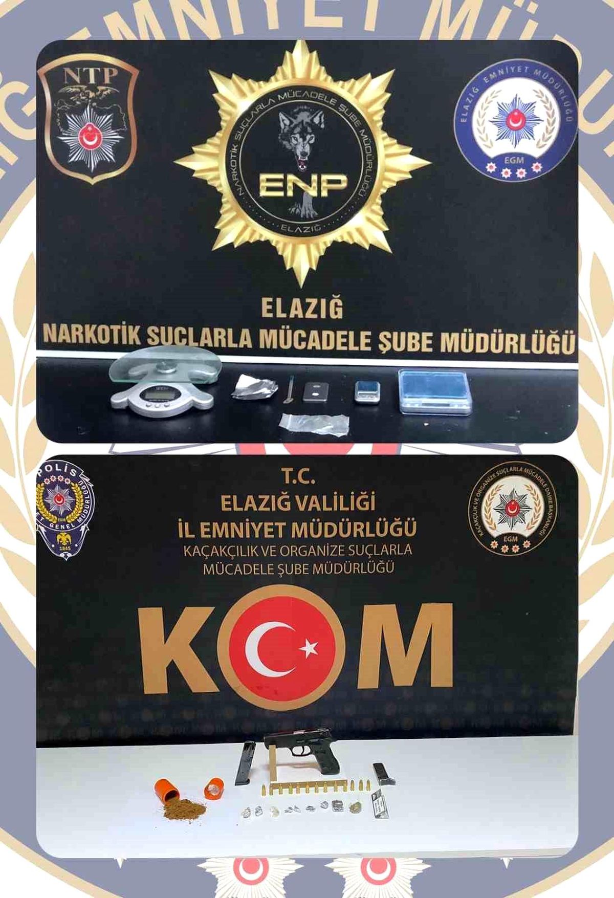 Elazığ\'da uyuşturucu operasyonunda 4 şüpheli tutuklandı