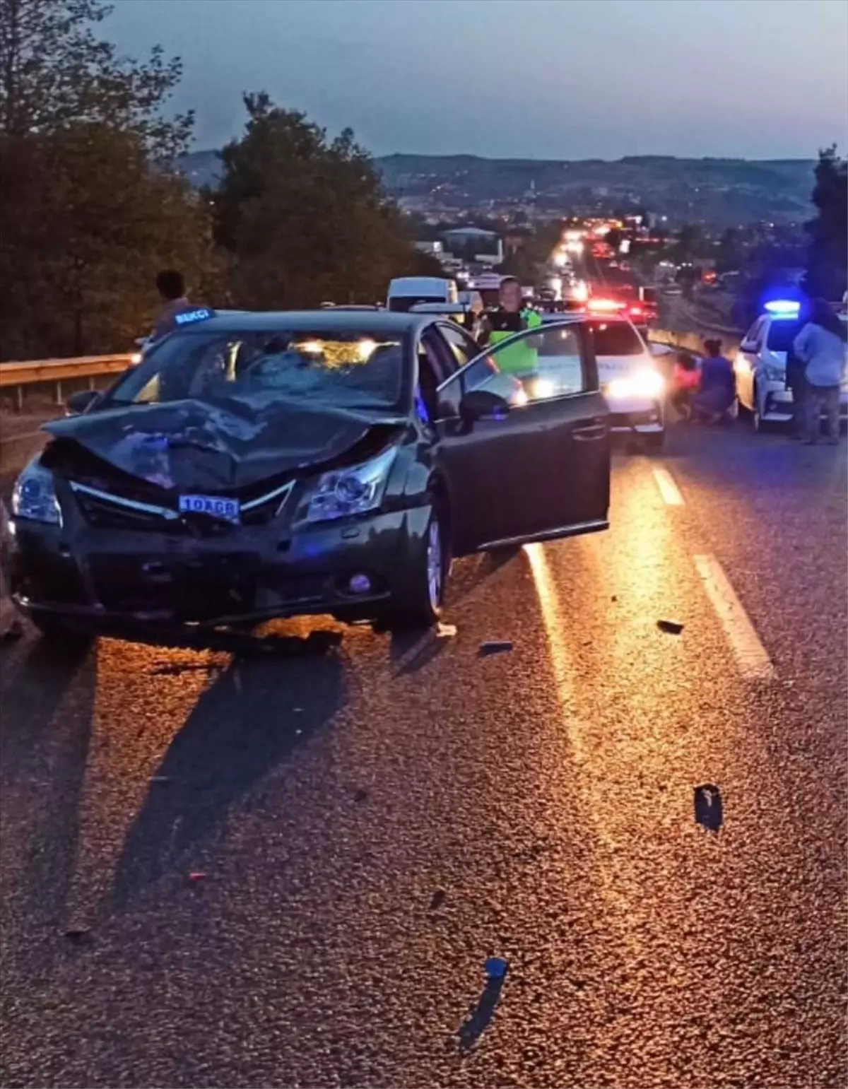 Susurluk\'ta otomobil ile motosiklet çarpıştı: 1 kişi hayatını kaybetti
