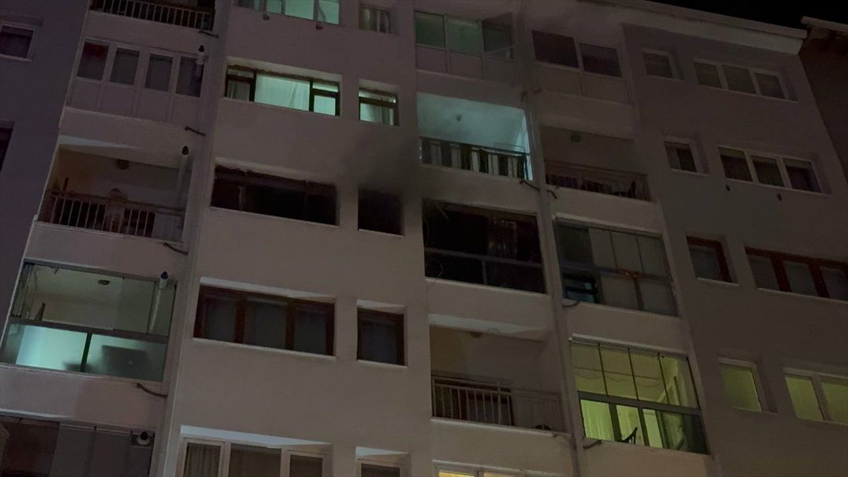 Odunpazarı\'nda çıkan yangında 2 kedi kurtarılamadı