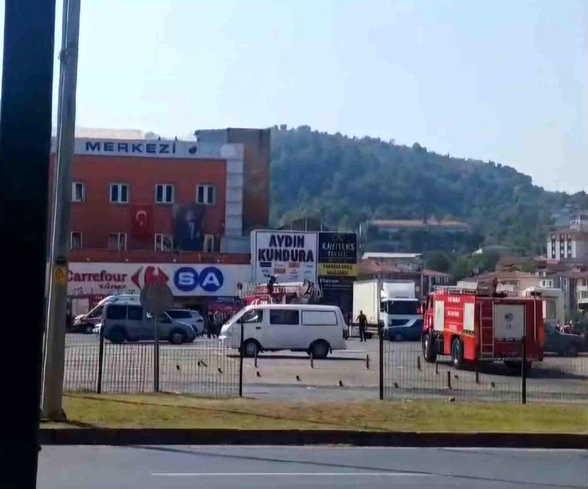 Zonguldak\'ta Diş Hastanesi\'nde Yangın Çıktı