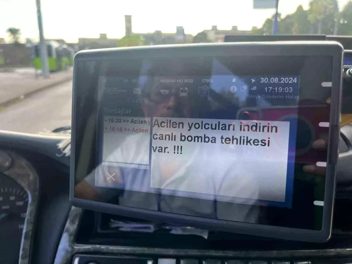 Kocaeli\'de Canlı Bomba Tehdidi Paniği