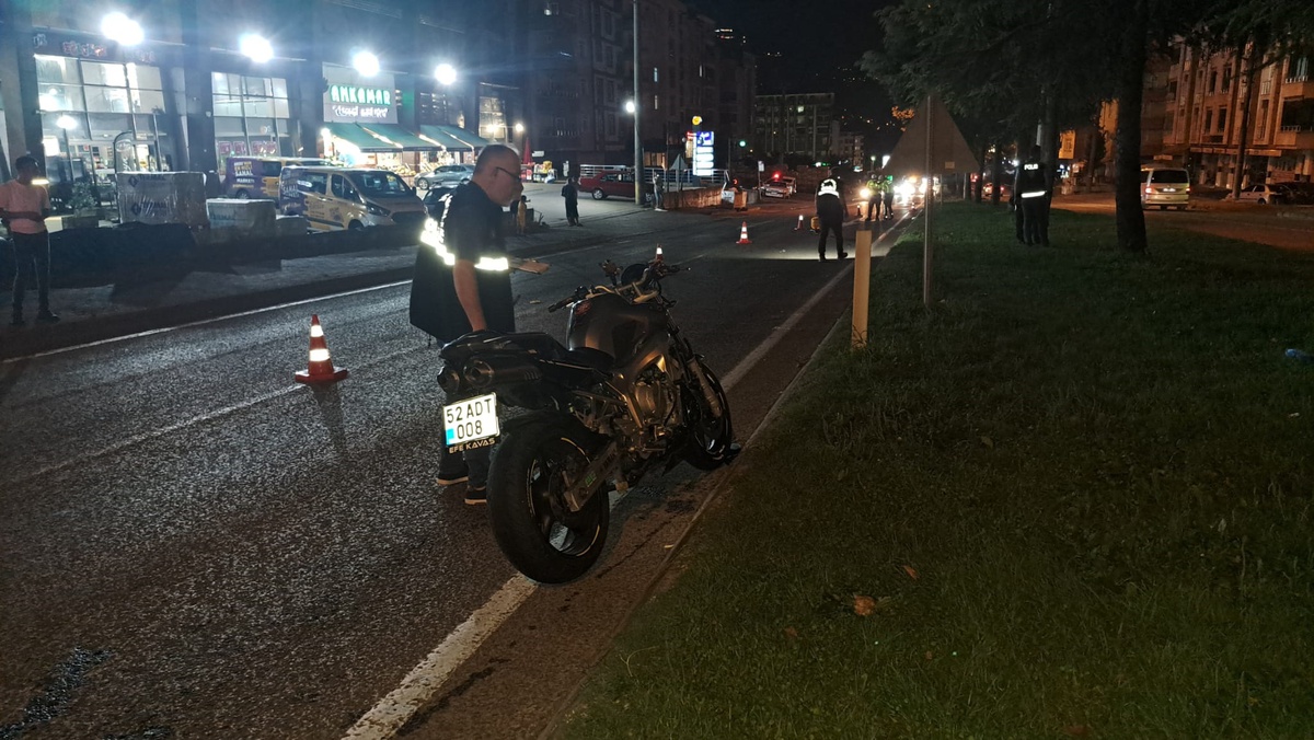 Ordu\'da motosiklet kazası: 7 yaşındaki kız hayatını kaybetti