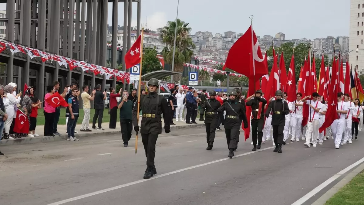 Samsun\'da 30 Ağustos Zafer Bayramı coşkuyla kutlandı