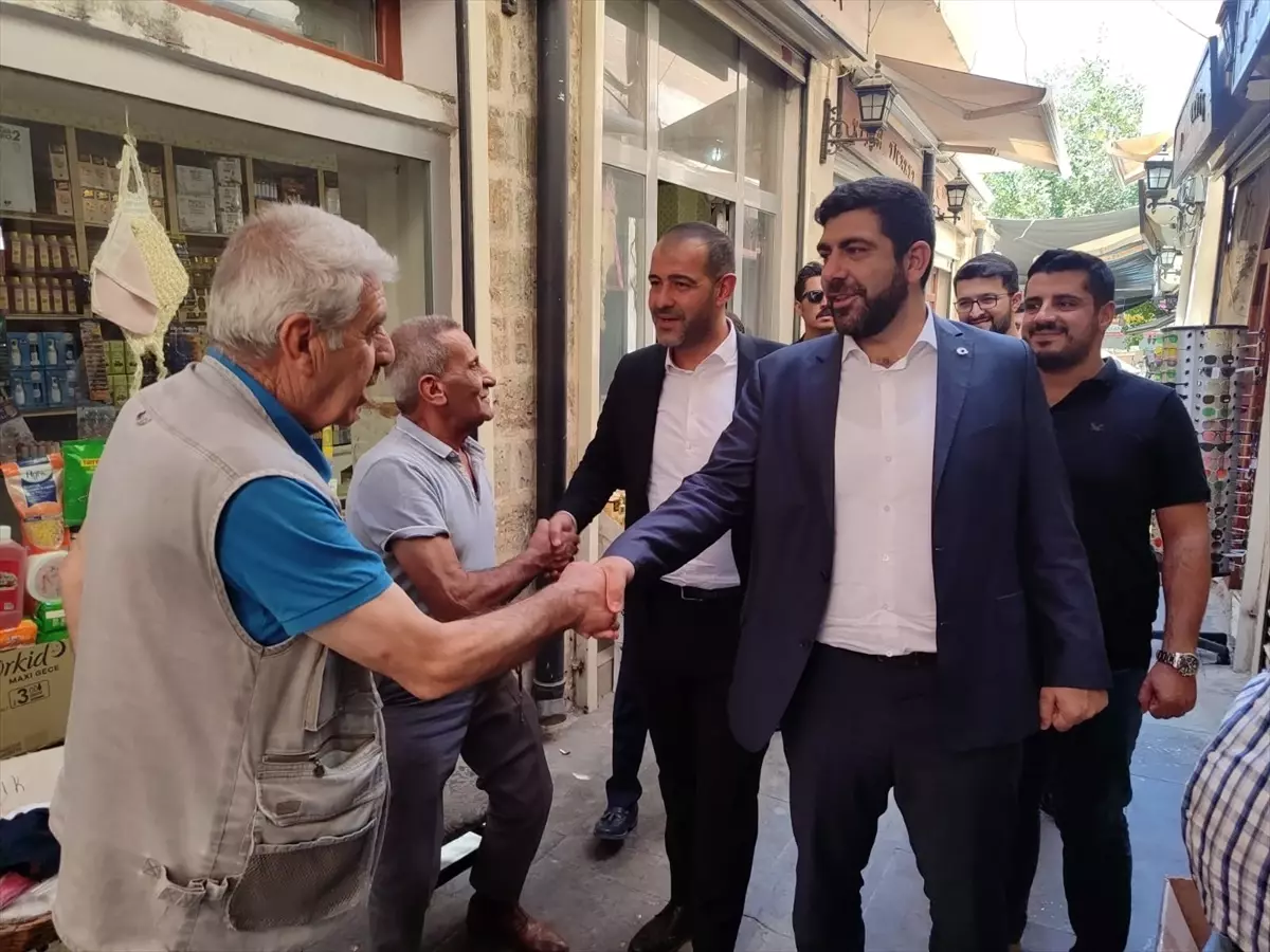 AK Parti Mardin İl Başkanı Mehmet Uncu, Artuklu ilçesini ziyaret etti