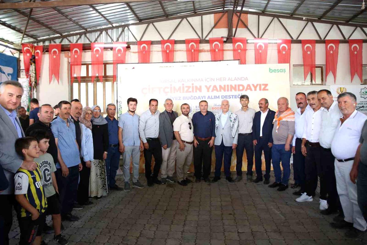 Bursa Büyükşehir Belediyesi, Siyez Buğdayı Alımı Yaparak Çiftçilere Destek Verdi