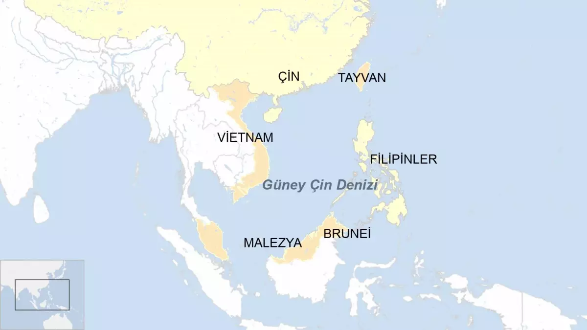 Çin ve Filipinler, Güney Çin Denizi\'nde çarpışma yaşadı