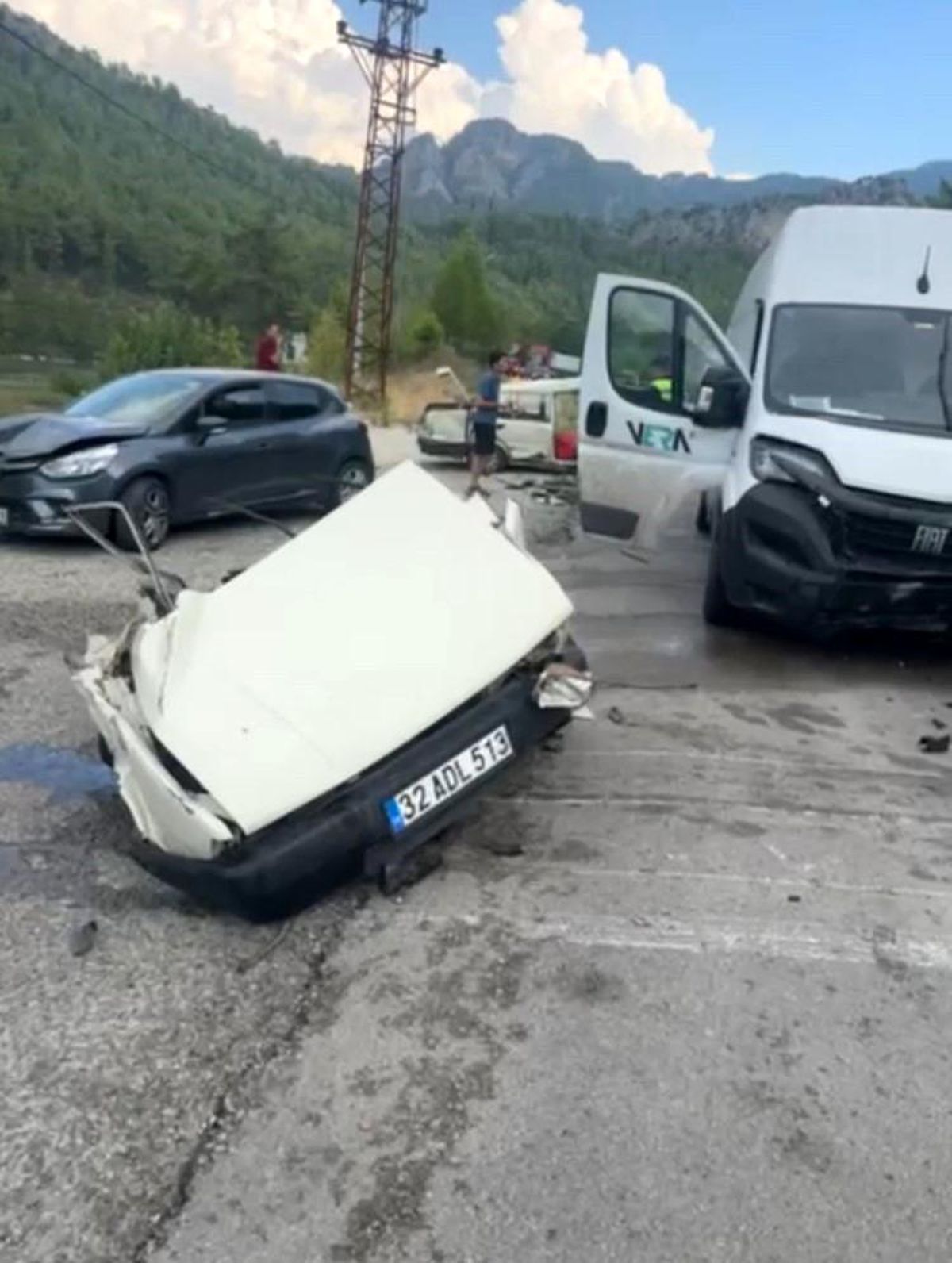 Isparta-Antalya Karayolu\'nda 7 Kişi Yaralandı
