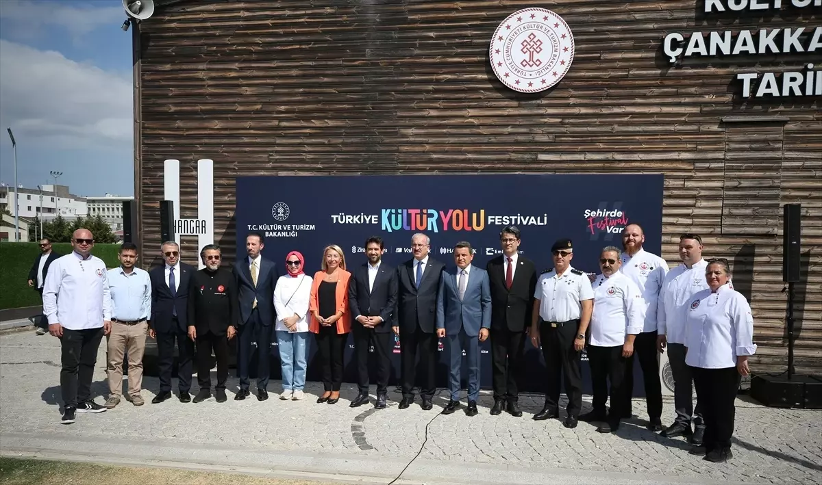 Çanakkale\'de düzenlenen Türkiye Kültür Yolu Festivali başladı