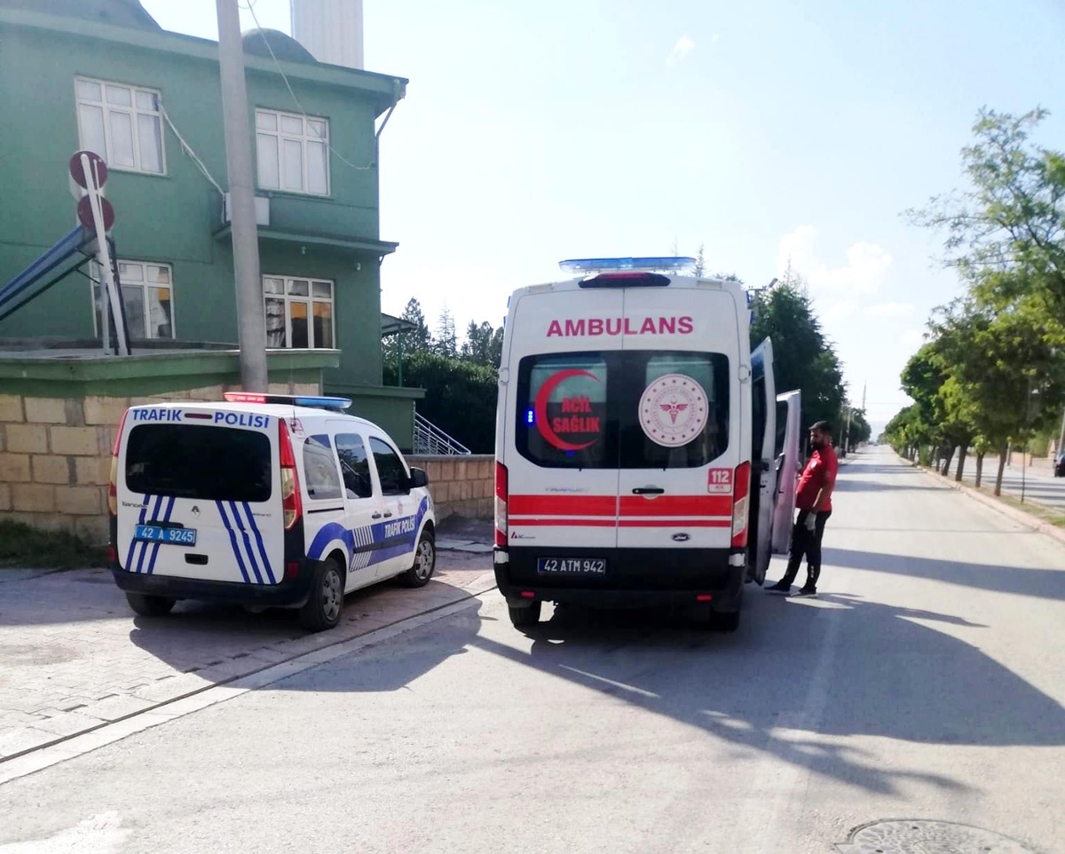 Konya\'da üç tekerlekli elektrikli bisiklet kazası: 3 yaralı