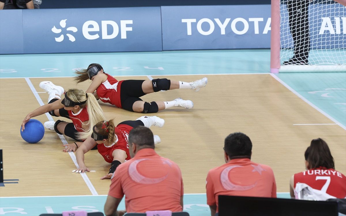Golbol Kadın Milli Takımı, İsrail\'i 5-4 yenerek grup maçlarını tamamladı