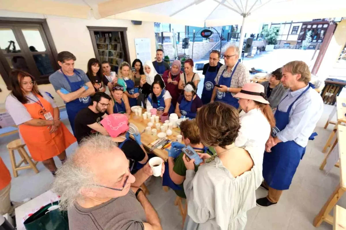 Uluslararası Ahşap Heykel Festivali ve Seramik Pişirim Teknikleri Çalıştayı Devam Ediyor