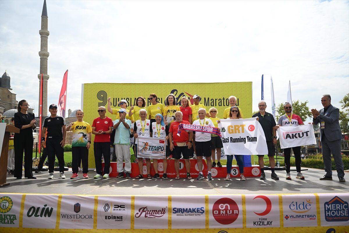 9. Uluslararası Edirne Maratonu Koşuldu