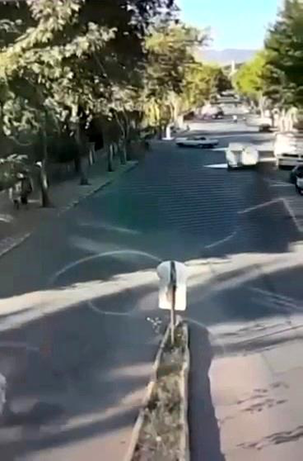 Tokat\'ta genç motosikletlinin öldüğü kaza güvenlik kamerasına yansıdı