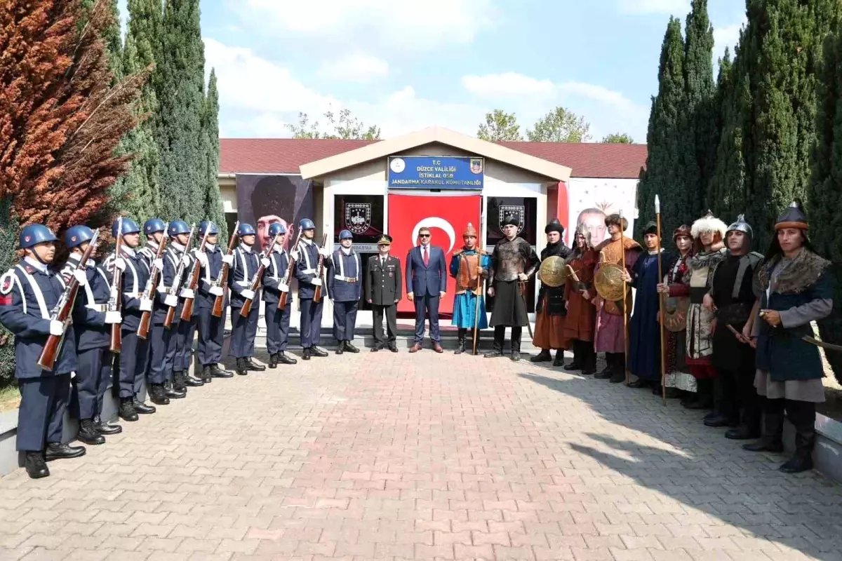 Düzce\'de İstiklal OSB Jandarma Karakol Komutanlığı açıldı