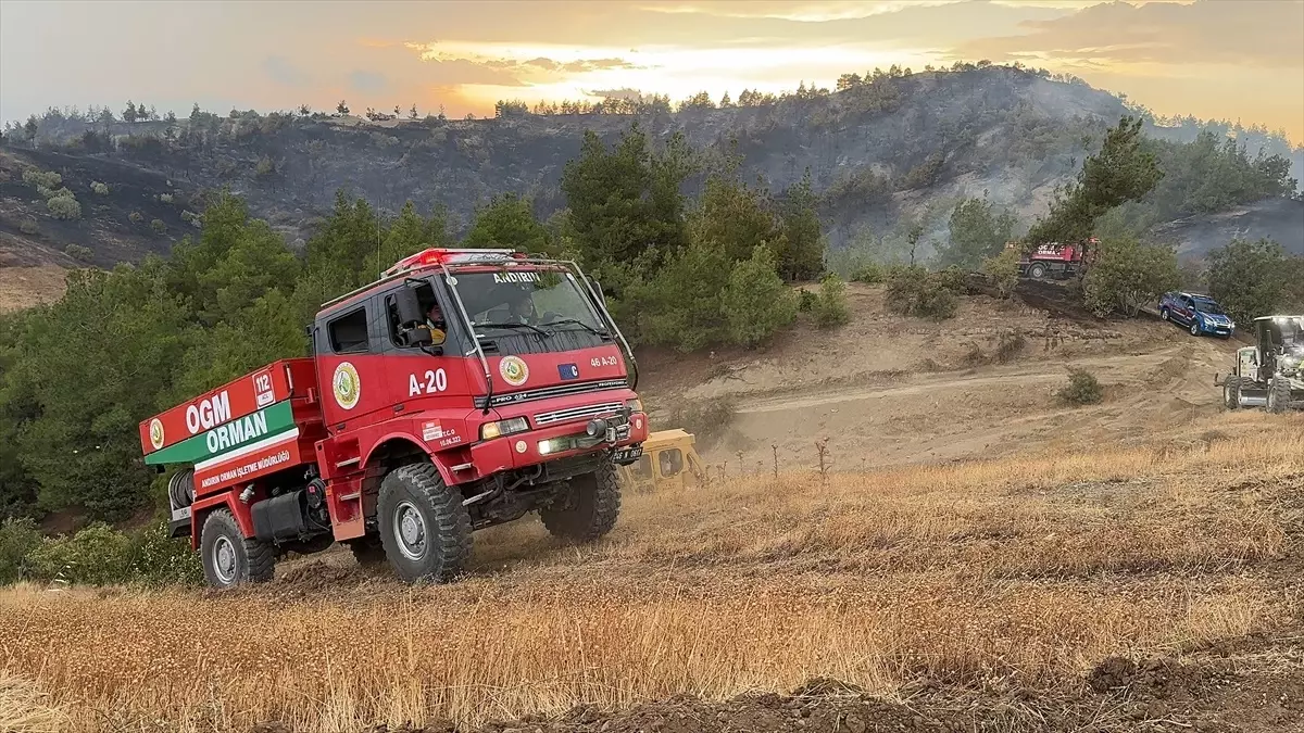 Kahramanmaraş\'ta çıkan orman yangını kontrol altına alındı