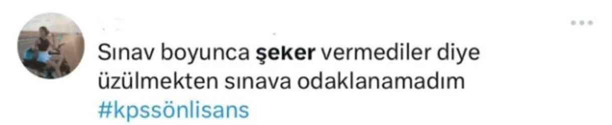 KPSS sınavına adaylara dağıtılmayan şeker damga vurdu! Mesaj üstüne mesaj yayımladılar