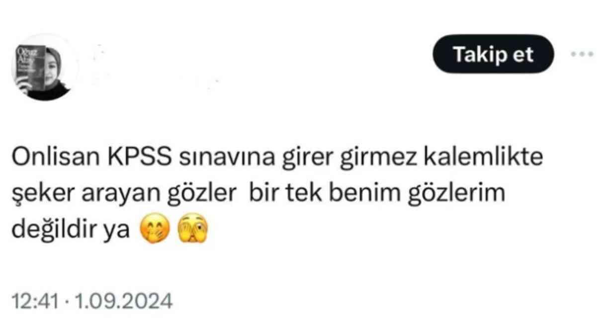 KPSS sınavına adaylara dağıtılmayan şeker damga vurdu! Mesaj üstüne mesaj yayımladılar