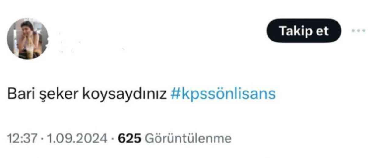 KPSS sınavına adaylara dağıtılmayan şeker damga vurdu! Mesaj üstüne mesaj yayımladılar