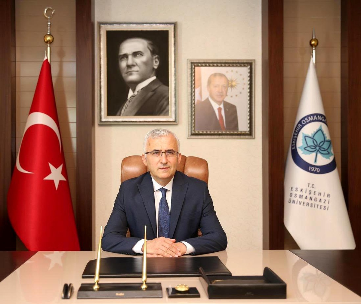 ESOGÜ Rektörü Prof. Dr. Kamil Çolak, Eskişehir\'in düşman işgalinden kurtuluşunu kutladı