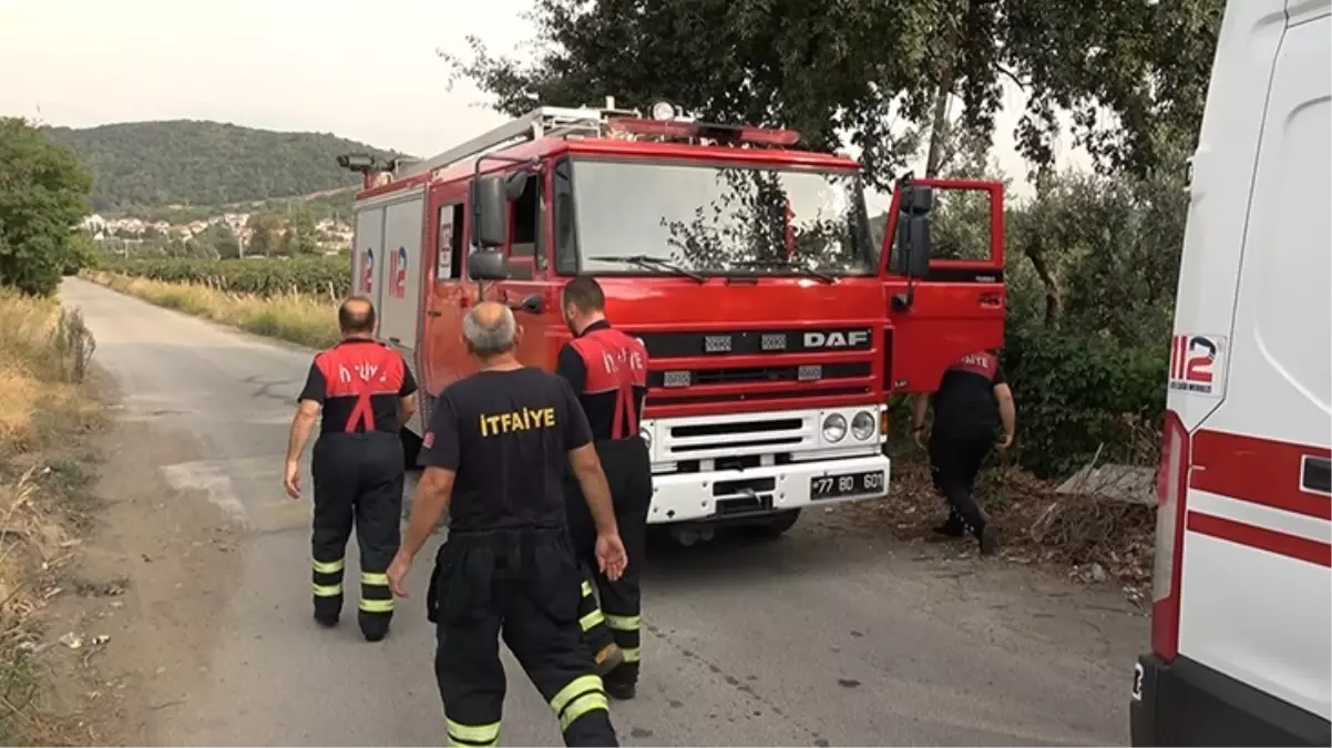 Yalova\'yı karıştıran olay! \'\'Uçak düştü\'\' denildi, gerçek bambaşka çıktı