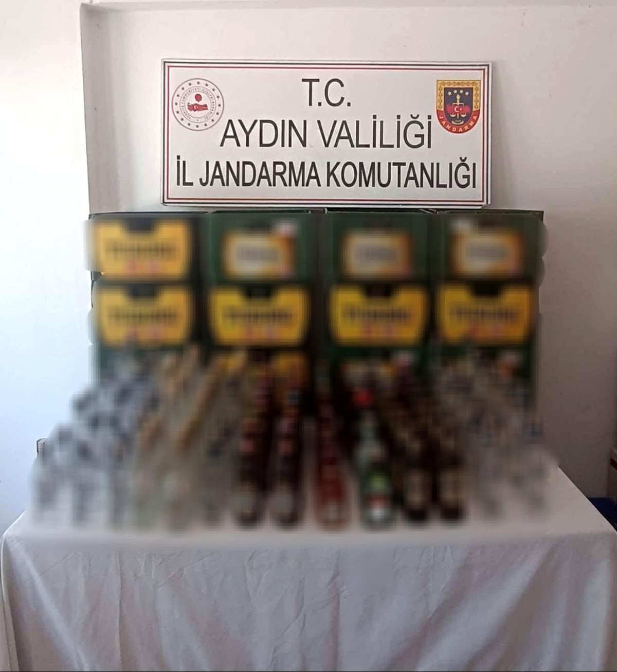 Aydın\'da İçki Kaçakçılığına Yönelik Operasyon