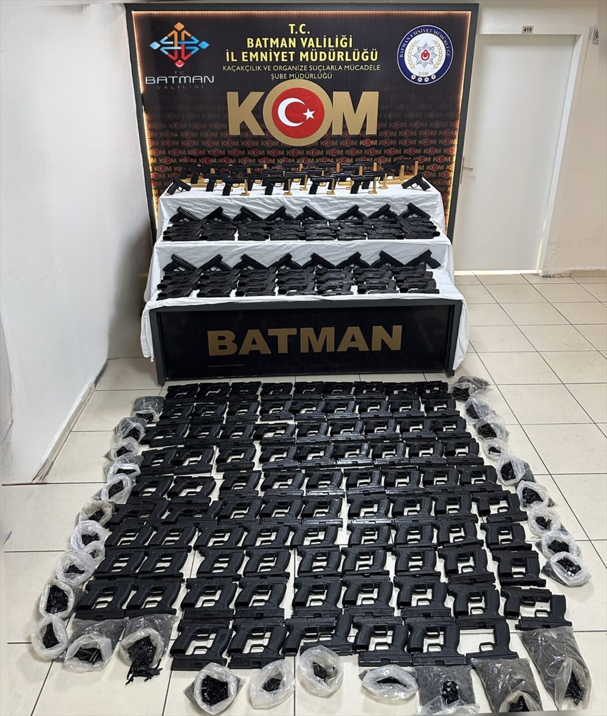 Batman\'da düzenlenen kaçak silah operasyonunda 2 şüpheli tutuklandı