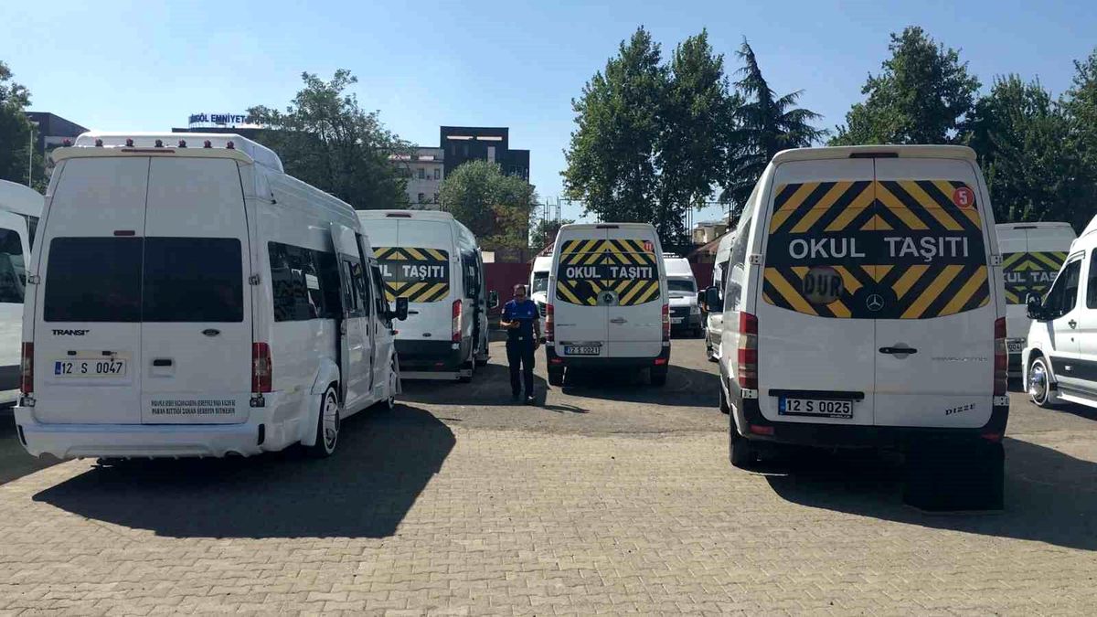 Bingöl\'de İşletmeler ve Okul Servisleri Denetlendi