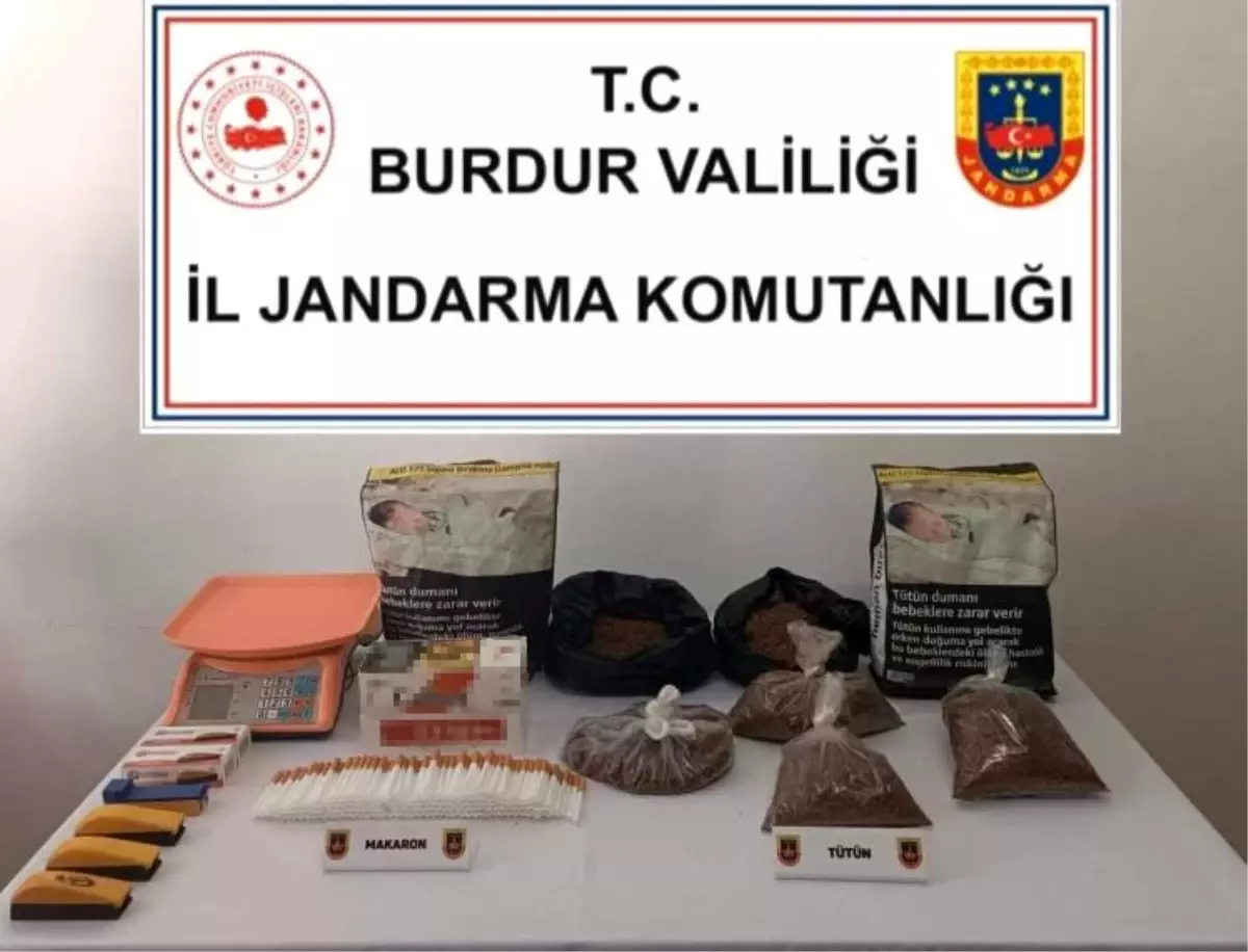 Burdur\'da Uyuşturucu ve Kaçakçılık Operasyonları: 2 Tutuklama